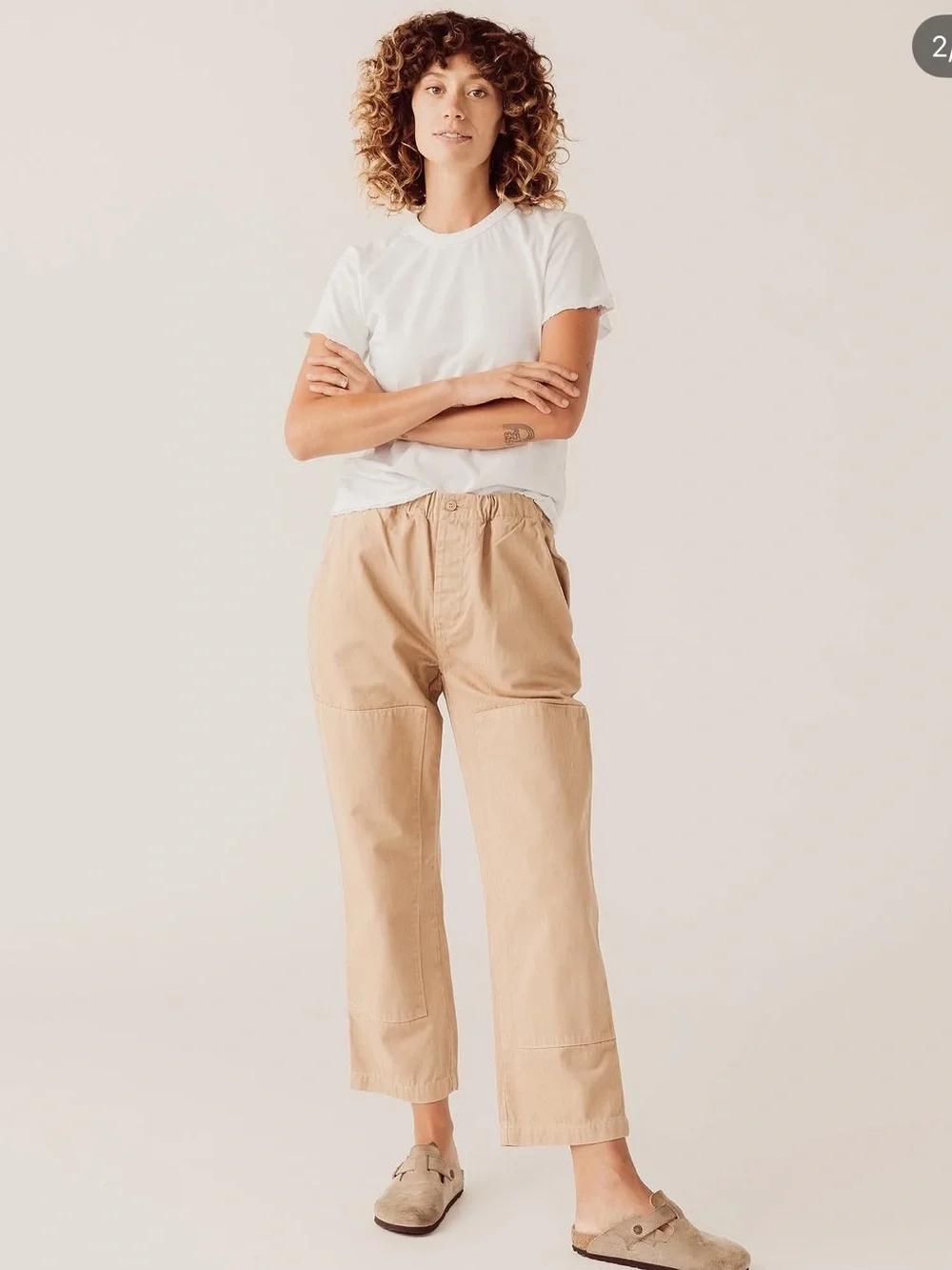 Hey Gang Barn Jacket + Chore Pants in Natural - Picture 2 of 14